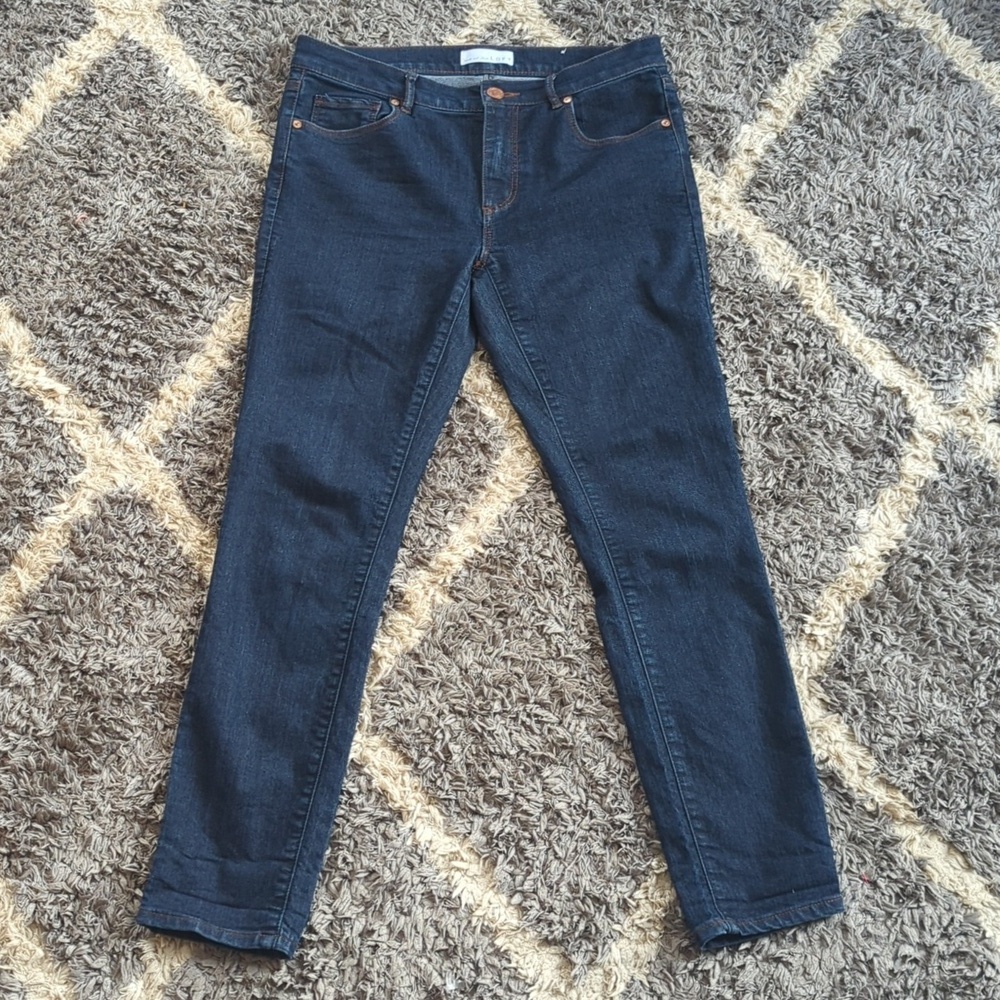 LOFT Dark Blue Modern Skinny Jean Size 28/6 Denim